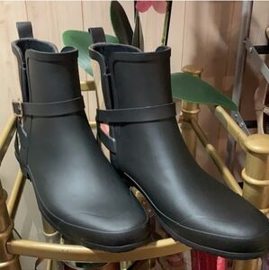 Burberry Riddlestone rubber woman's rain boots Size 40